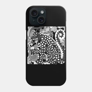 Mayan Jaguar God Phone Case