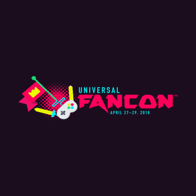 Universal FanCon Logo Tee by universalfancon