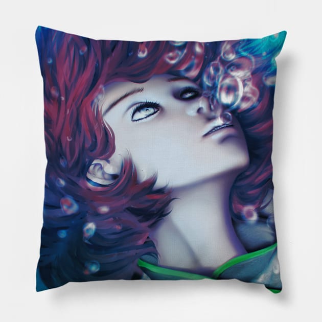 Into abyss Pillow by Itselfsearcher