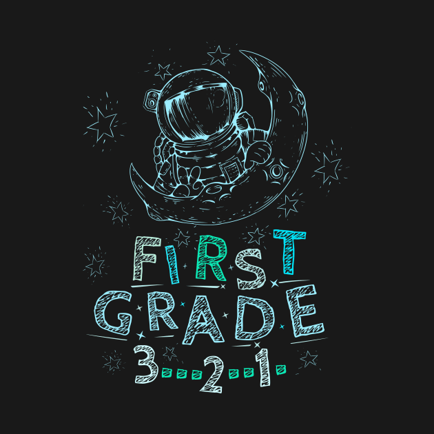 First Grade 3...2..1. Moon Mission First Graders by holger.brandt