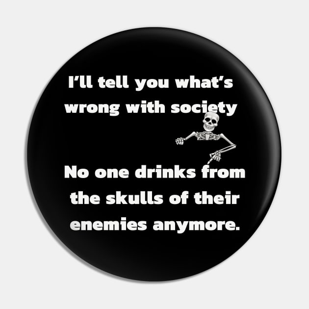 Wrong Society Pin by pmeekukkuk