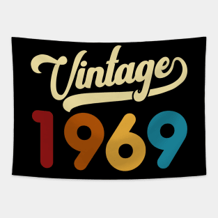 1969 Vintage Gift 51nd Birthday Retro Style Tapestry