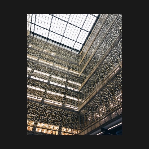 Bobst Library NYU Geometric Architecture by offdutyplaces