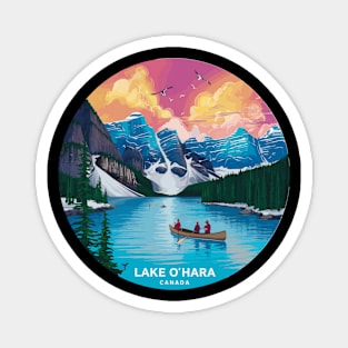 lake ohara Canada Magnet