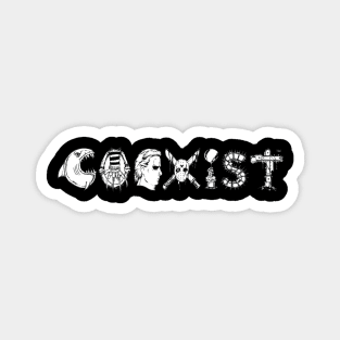 Coexist (Horror) Magnet