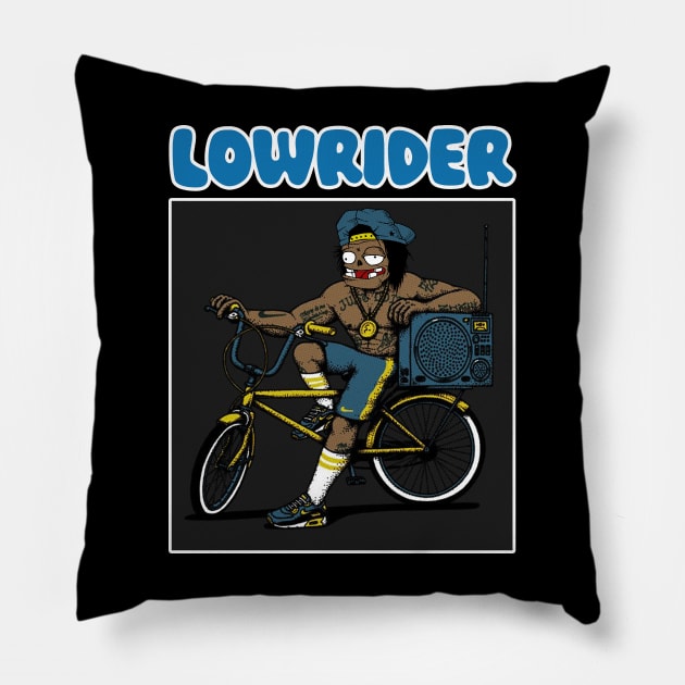 low rider Pillow by antonimus