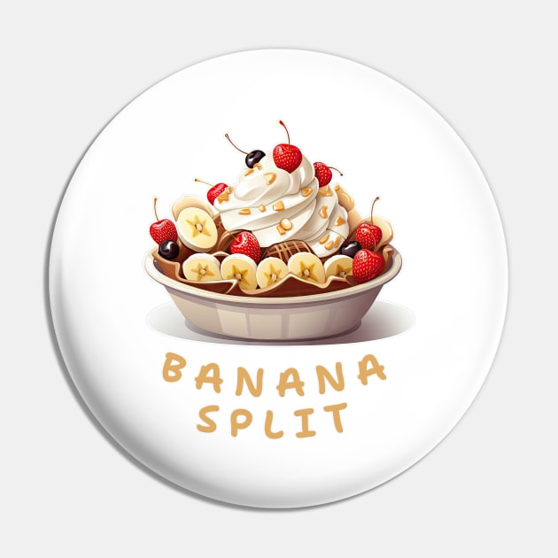 Banana Split | American cuisine | Dessert Pin by ILSOL