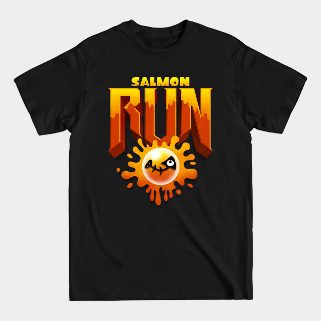 Disover Salmon Run - Gamer - T-Shirt