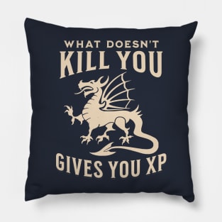 RPG Gamer - What Doesn't Kill You Gives You XP Pillow