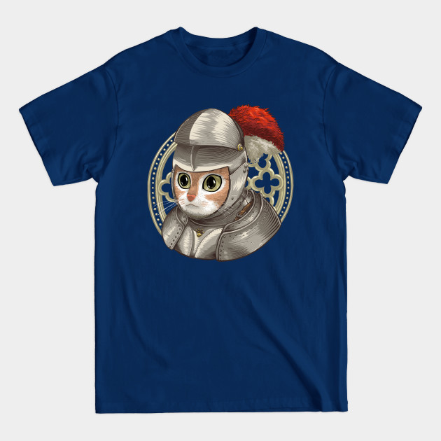 Disover Claus The Knight - Cat - T-Shirt