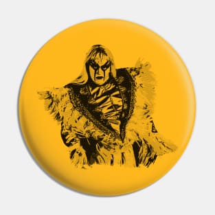 Goldust Simple Engarved Pin