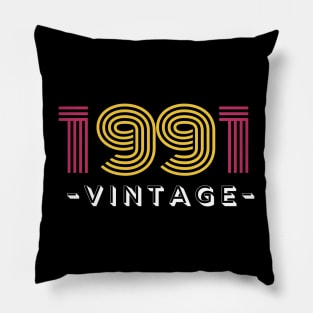 1991 Vintage Pillow