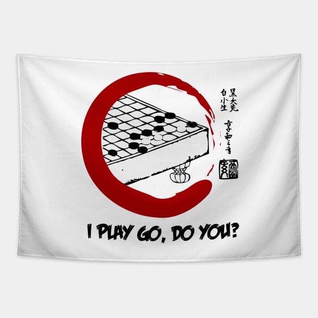 I play Go, do you? Tapestry by sgiurin