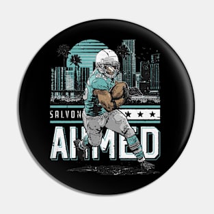 Salvon Ahmed Miami Player City Pin