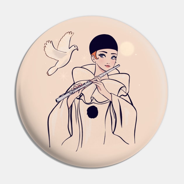 Pierrot  manga version and dove Pin by Mimie20