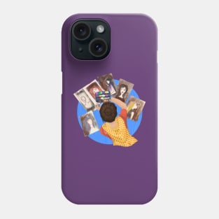 Artist at work Phone Case