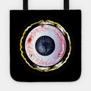 Evil Eye - Distressed Bloodshot Eye Tote