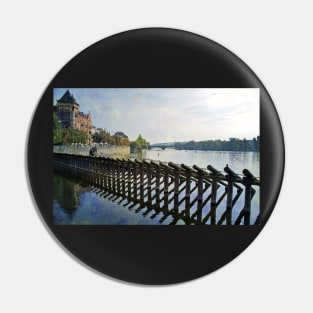 Vltava River Pin