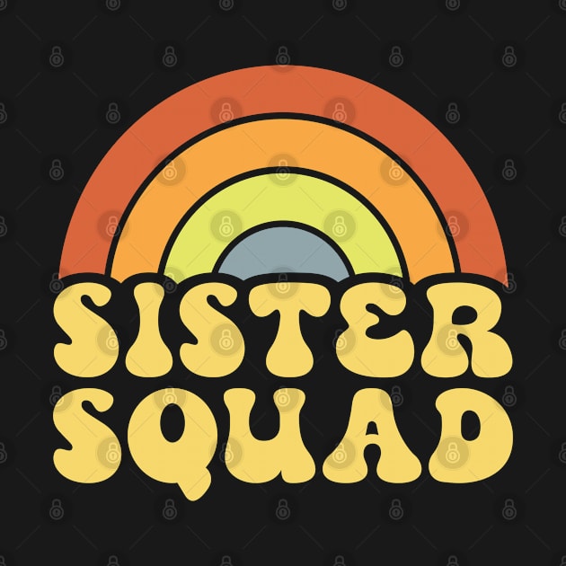 Retro Rainbow Sister Squad by Inspire Enclave