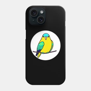 cute budgie parakeet | Phone Case