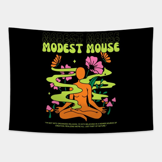 Modest Mouse // Yoga Tapestry by Mamamiyah