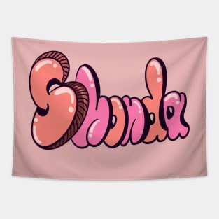 Shonda Girls and womens Personalized Custom name Shonda Tapestry