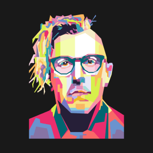 Abstract Maynard punkrock in WPAP Pop Art T-Shirt