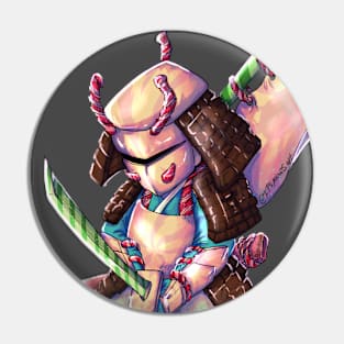 Candy Samurai Pin