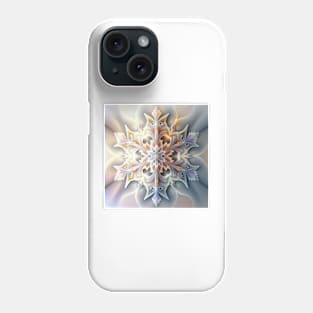 A Fractal Design in A Snowflake Motif Phone Case