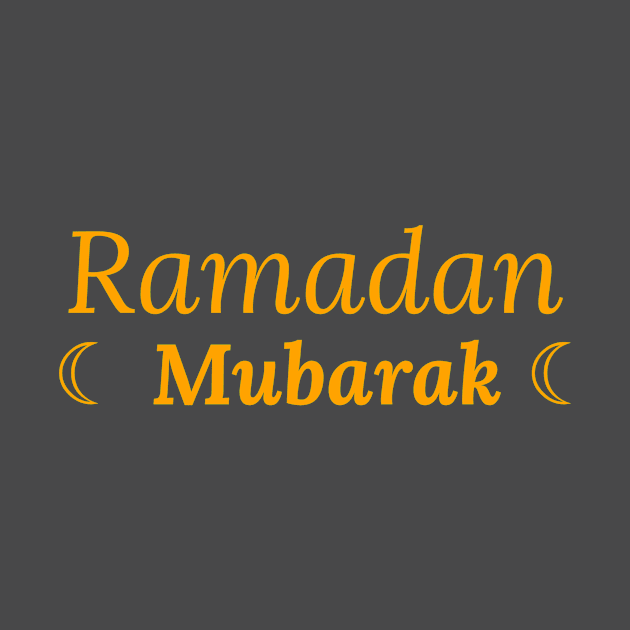 Ramadan Mubarak by Tee Shop 4Fun