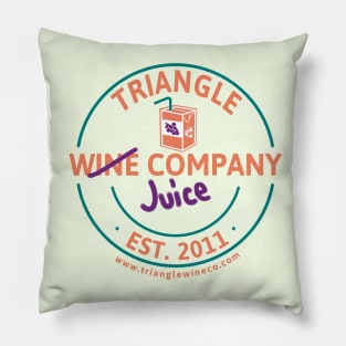 Triangle JUICE Company - family-friendly TWC design Pillow