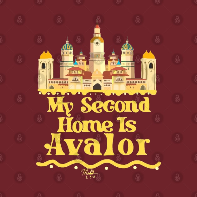 My Second Home Is Avalor by Whitelaw Comics