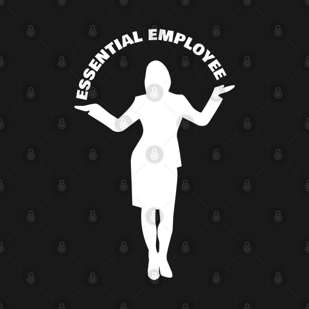 Female Essential Employee by All About Nerds