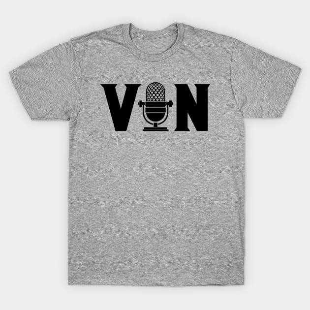 Vin Scully Microphone T Shirt, Hoodie, Tank