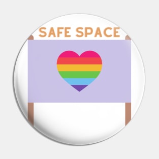 Vintage Safe Space Pin