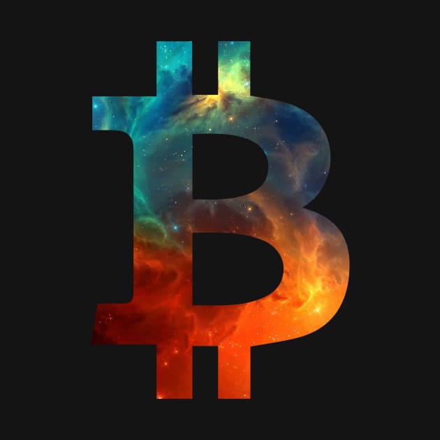 Bitcoin logo t-shirt by goldhunter1