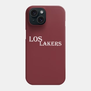 los lakers simple Phone Case