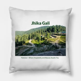 Jhika Gali in Pakistan where hospitality and beauty awaits you Pakistani culture , Pakistan tourism Pillow