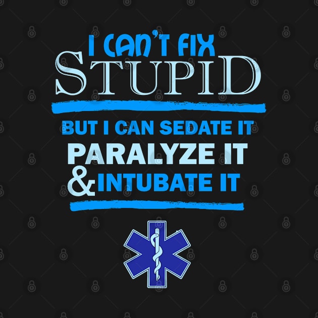 Funny Emergency Medical Services Gift Print EMS Print by Linco