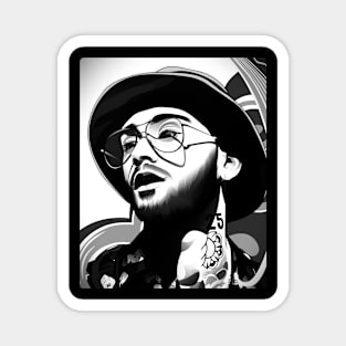 Zayn - Black & White Fanart Magnet