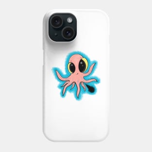 Cute baby octopus cartoon Phone Case