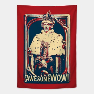 funny king of hamilton hope art Tapestry