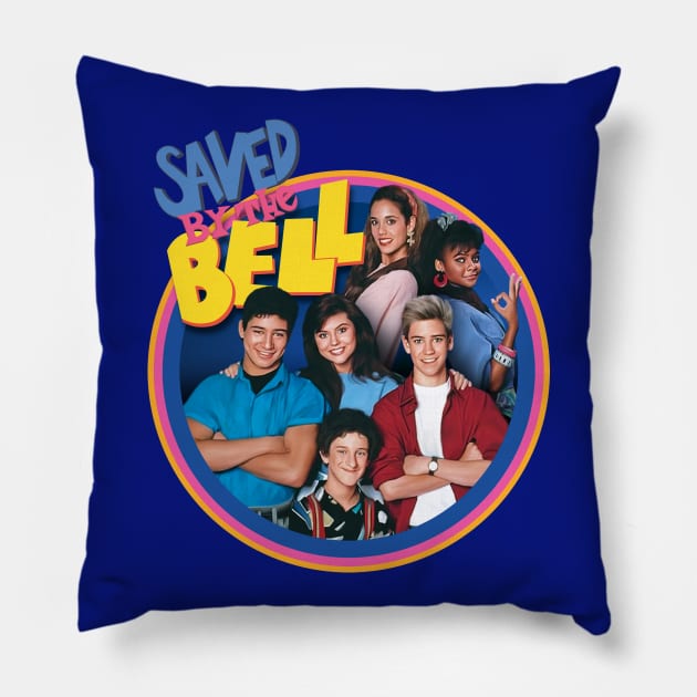 High school friends Pillow by Trazzo