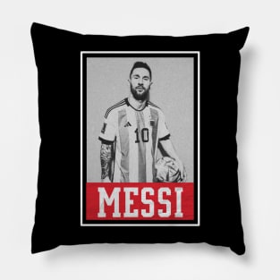 leo messi Pillow