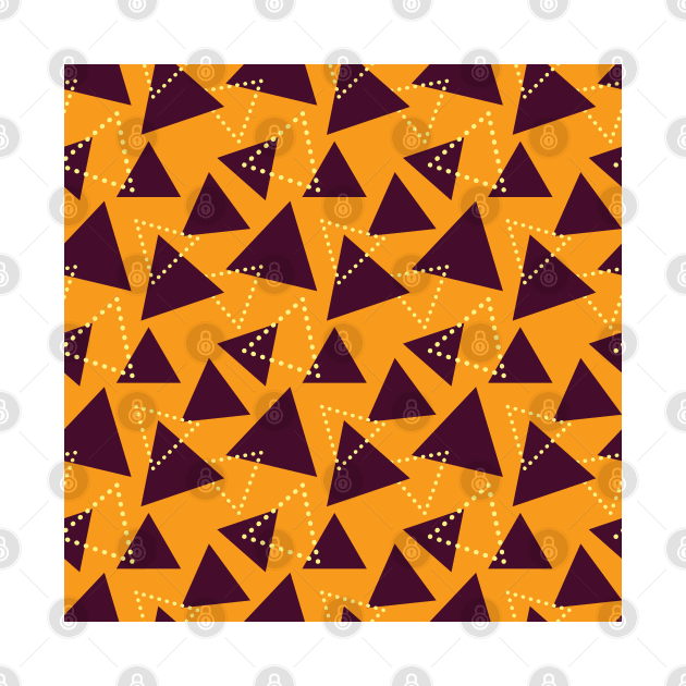 Triangle Seamless Pattern 011#001 by jeeneecraftz