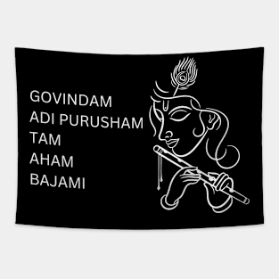 Govindam Adi Purusham Tapestry