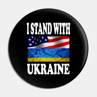 i stand with ukraine Pin