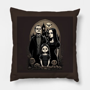 ADDAMS Family, Wednesday-inspired design, Pillow