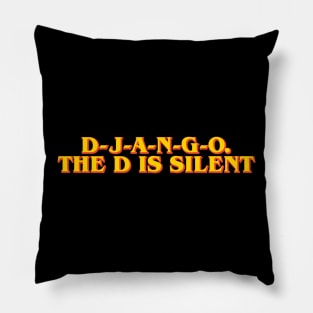 silent d Pillow