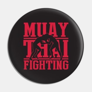 Muay thai fighting Pin